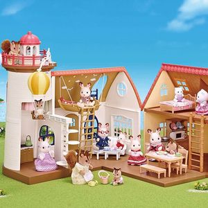 casa con luz sylvanian families