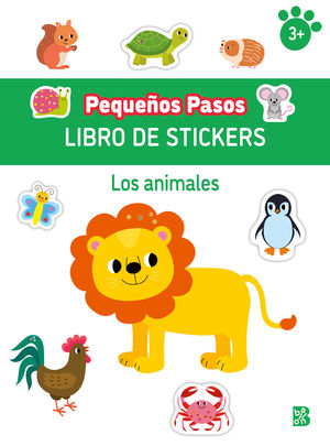 PEQUEOS PASOS LIBRO DE STICKERS-LOS ANIMALES